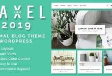 Photo of [Download-S2] Baxel v3.2.2 - Minimal Blog Theme for WordPress