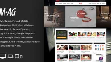 Photo of [Download-S2] MAG v1.6 - Grid Magazine / News WordPress Theme