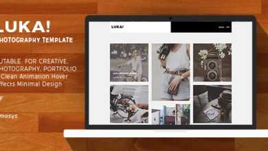 Photo of [Download-S2] Luka - Creative Portfolio / Photography Template
