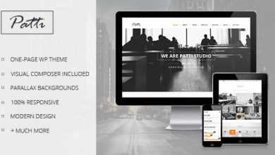 Photo of [Download-S2] Patti v2.9.3 - Parallax One Page WordPress Theme