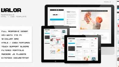 Photo of [Download-S2] VALOR v1.1 - Responsive HTML Template