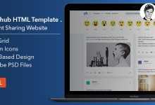 Photo of [Download-S2] Sharehub Content Sharing HTML Template