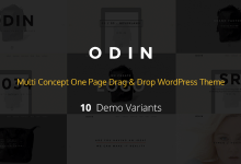 Photo of [Download-S2] ODIN v1.1.3 - Multi Concept / Single Page WordPress Theme