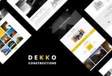 Photo of [Download-S2] Dekko v1.0 - Construction HTML5 Template