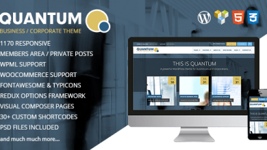 Photo of [Download-S2] QUANTUM v2.0.2 - Responsive Business WordPress Theme