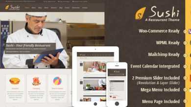 Photo of [Download-S2] Sushi v2.1 - Themeforest Responsive Restaurant Theme