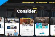 Photo of [Download-S2] Consider - Multi-Purpose Responsive HTML5 Template