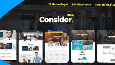 Photo of [Download-S2] Consider - Multi-Purpose Responsive HTML5 Template