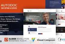 Photo of [Download-S2] AutoDoc v1.4.3 - Car Repair Mechanic Shop WordPress Theme