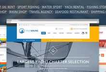 Photo of [Download-S2] 456 Sailing - Sport Shop & Yacht / Transport / Travel WP Theme