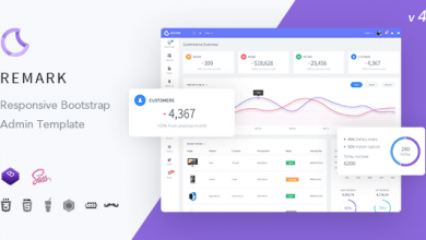 Photo of [Download-S2] Remark v4.3 - Responsive Bootstrap 4 Admin Template