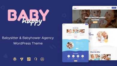 Photo of [Download-S2] Happy Baby v1.2.1 - Nanny & Babysitting Services WordPress Theme