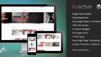 Photo of [Download-S2] Reactive - Themeforest Premium Wordpress Theme