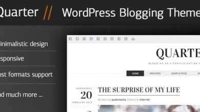 Photo of [Download-S2] Quarter - Themeforest Responsive WordPress Blogging Theme