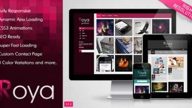 Photo of [Download-S2] Roya - Themeforest Responsive AJAX Portfolio WP Theme