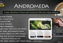 Photo of [Download-S2] Themeforest Andromeda WP - The Beauty of Simplicity