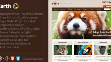 Photo of [Download-S2] Earth v4.3 - Eco/Environmental NonProfit WordPress Theme