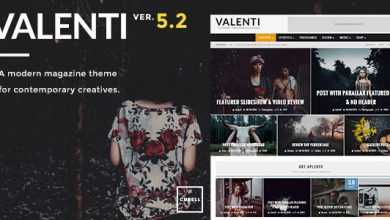 Photo of [Download-S2] Valenti v5.2 - WordPress HD Review Magazine News Theme