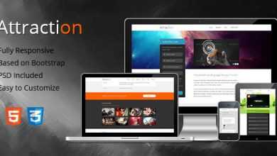 Photo of [Download-S2] Attraction - Themeforest Responsive Landing Page