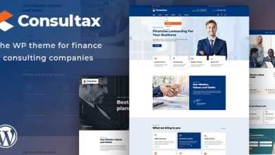 Photo of [Download-S2] Consultax v1.0.2 - Financial & Consulting WordPress Theme