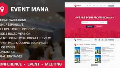 Photo of [Download-S2] Event Management WordPress Theme v1.8.1