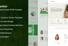 Photo of [Download-S2] Mentor - Personal Development Coach HTML Template