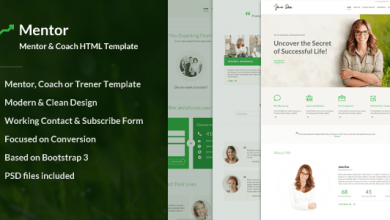 Photo of [Download-S2] Mentor - Personal Development Coach HTML Template