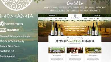 Photo of [Download-S2] Momamia v1.4.2 - Restaurant & Winery WooCommerce WP Theme