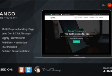 Photo of [Download-S2] Tango v1.5 - Responsive Multi-Purpose Landing Page