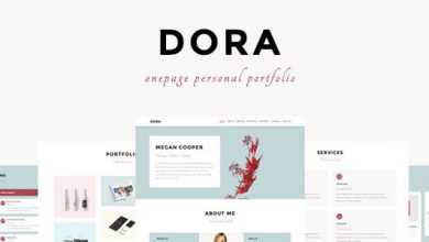 Photo of [Download-S2] Dora Onepage Personal/Portfolio