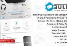 Photo of [Download-S2] Bullet - Multipurpose Vertical Menu WP Theme