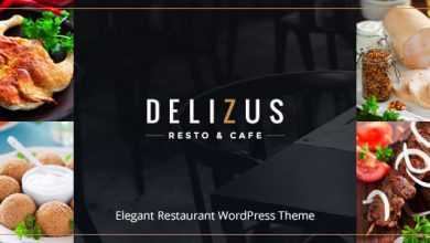 Photo of [Download-S2] Delizus v1.0.3 - Restaurant Cafe WordPress Theme