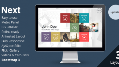 Photo of [Download-S2] NEXT v1.1 - Unique & Easy Portfolio Responsive HTML5