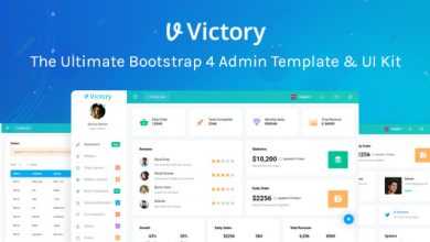 Photo of [Download-S2] Victory Bootstrap 4 Admin Template