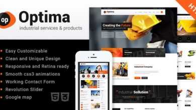 Photo of [Download-S2] Optima v1.0 - Industrial Site Template
