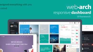 Photo of [Download-S2] Webarch - Themeforest Responsive Admin Dashboard Template