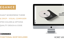 Photo of [Download-S2] ELEGANCE v1.6 - A Creative WordPress Theme with Shop