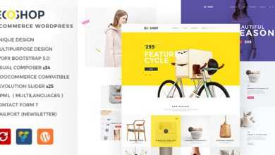 Photo of [Download-S2] ECOSHOP v1.0 - Multipurpose eCommerce WordPress Theme