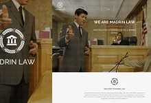 Photo of [Download-S2] Madrin - One Page Law Firm Wordpress Template