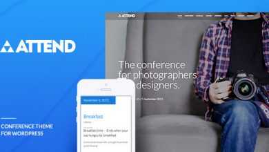 Photo of [Download-S2] Attend v1.0.4 - Conference & Event WordPress