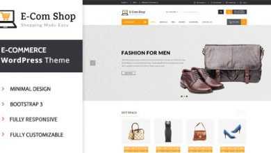 Photo of [Download-S2] eCom v1.0.8 - Responsive WooCommerce WordPress Theme
