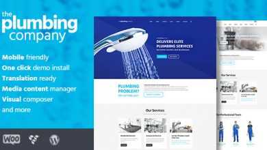 Photo of [Download-S2] Plumbing v2.0 - Repair, Building & Construction Theme