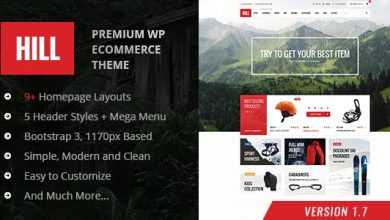 Photo of [Download-S2] HILL v1.8 - Premium Responsive WooCommerce Theme