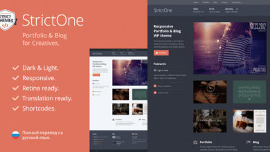 Photo of [Download-S2] StrictOne v2.2.6 - Portfolio & Blog Wordpress Theme for Creatives