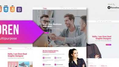 Photo of [Download-S2] OREN v1.0 - Responsive Multi-purpose HTML Template