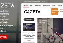 Photo of [Download-S2] Gazeta v1.3 - Responsive Magazine WordPress Theme
