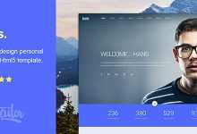 Photo of [Download-S2] Hans - Material Design Personal Portfolio Html Template