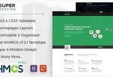 Photo of [Download-S2] Super Host - WHMCS & HTML Template For Web Hosting & Technologies Company