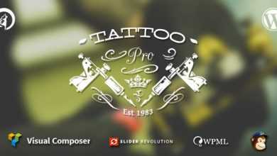 Photo of [Download-S2] Tattoo Pro v1.7.9 - Your Tattoo Shop WordPress Theme