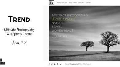 Photo of [Download-S2] Trend v3.3 - Themeforest Photography WordPress Theme